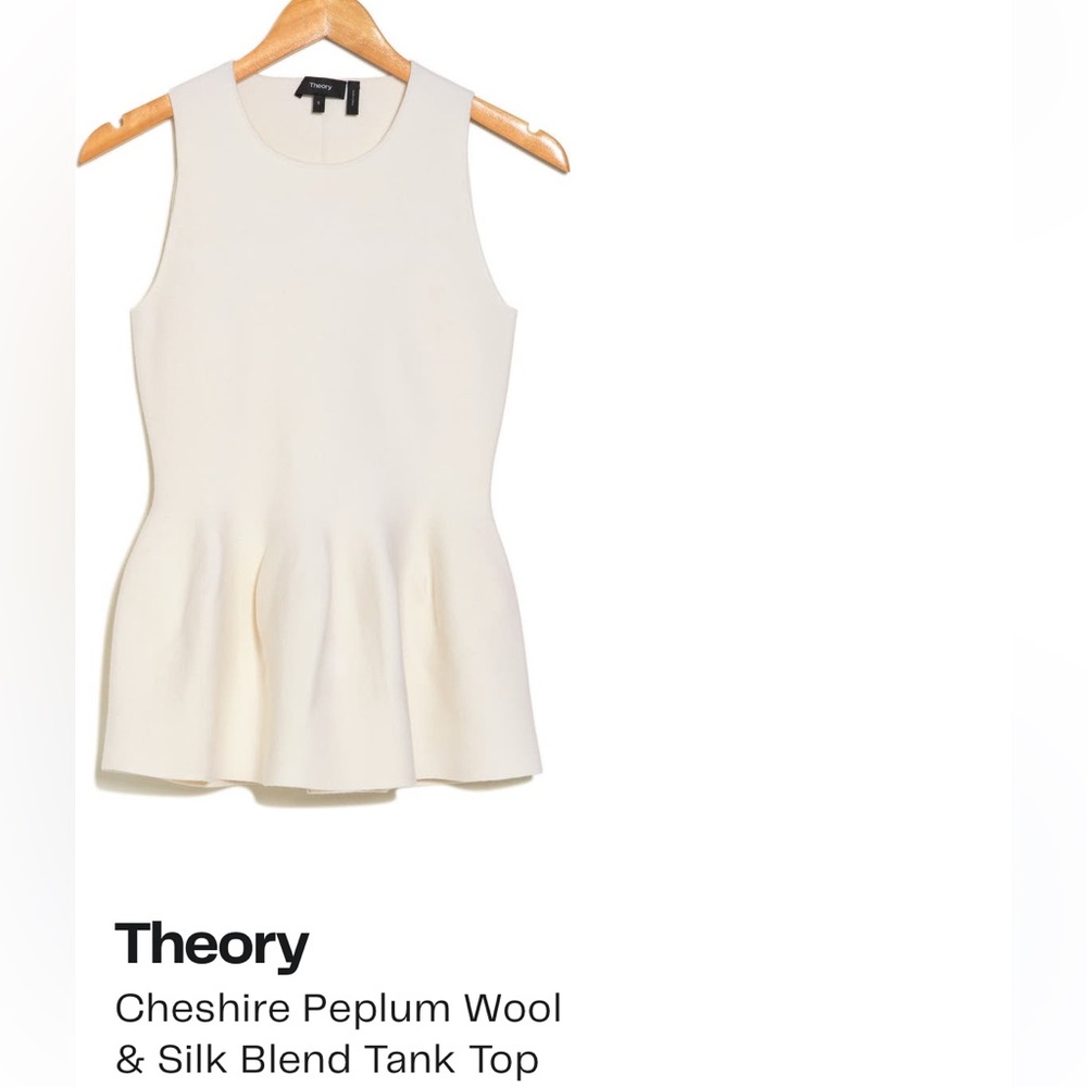 Theory Wool Tank - Picture 3 of 7